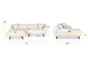 Mist White, dimensions