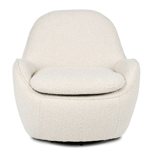 Crema White Boucle
