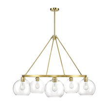 Load image into Gallery viewer, Brushed Brass/Clear
