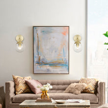 Load image into Gallery viewer, Brushed Brass/Clear
