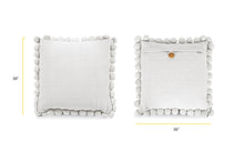 Load image into Gallery viewer, Off White/Set of 2, dimensions
