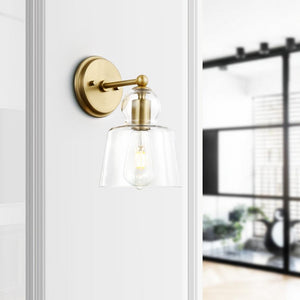 Brushed Brass/Clear