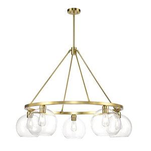Brushed Brass/Clear