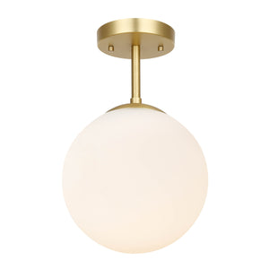 Brass/White