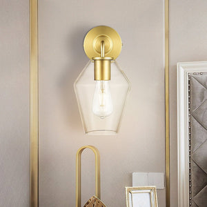 Brushed Brass/Clear