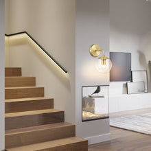 Load image into Gallery viewer, Brushed Brass/Clear
