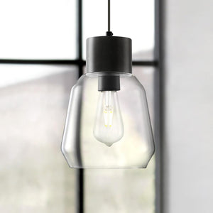 Black Wood/Clear
