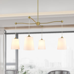 Brushed Brass/Opal