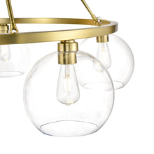 Load image into Gallery viewer, Brushed Brass/Clear
