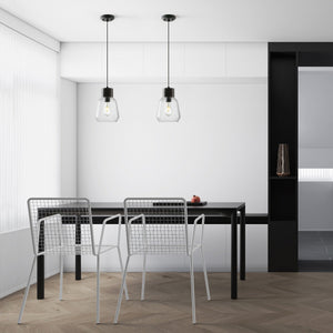 Black Wood/Clear