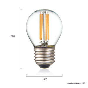 Clear/Set of 6, dimensions