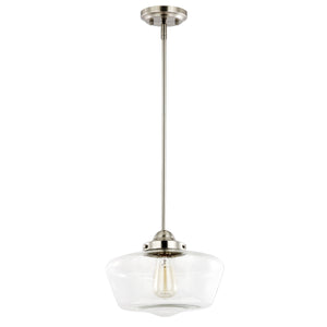 Satin Nickel / Clear
