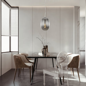 Opal 12" Glass Pendant Light
