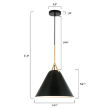 Load image into Gallery viewer, Black, dimensions
