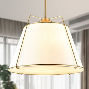 Antique Brass/White