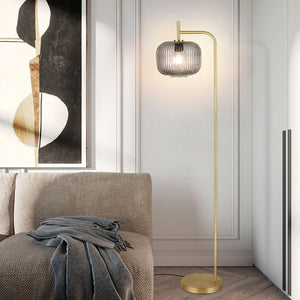 Brushed Brass/Smoke