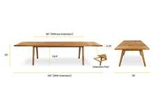 Load image into Gallery viewer, Oak, dimensions
