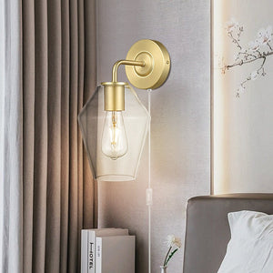 Brushed Brass/Clear