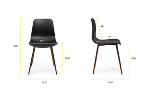 Black, dimensions