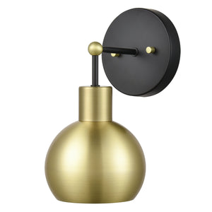 Black - Antique Brass