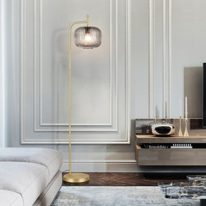 Brushed Brass/Smoke