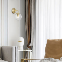 Load image into Gallery viewer, Brushed Brass/Clear
