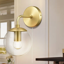 Load image into Gallery viewer, Brushed Brass/Clear
