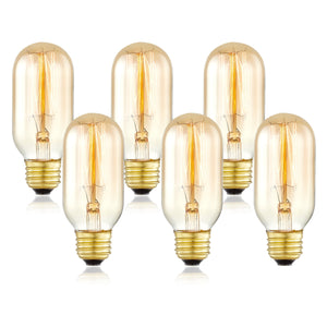 Placer T14 Vintage Edison Bulbs 40W