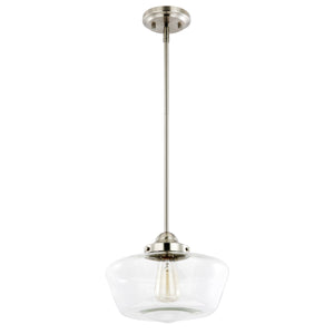 Satin Nickel / Clear