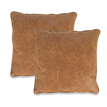 Load image into Gallery viewer, Cognac Tan/Linen White/Set of 2
