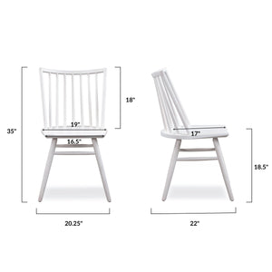 White, dimensions