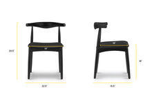 Load image into Gallery viewer, Black/Set of 2, dimensions
