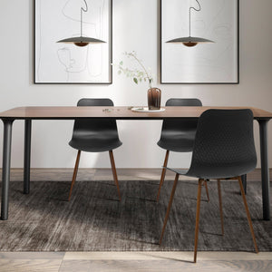 Black/Set of 4