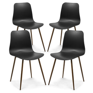 Black/Set of 4