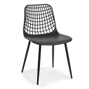 Black/Set of 4