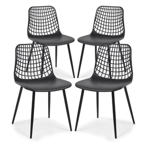 Black/Set of 4