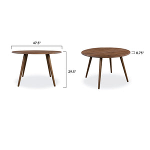 Walnut, dimensions