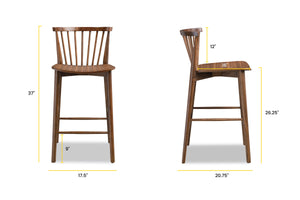Walnut, dimensions