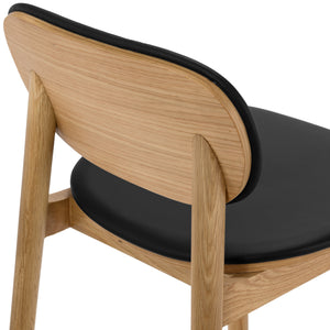 Black/Oak