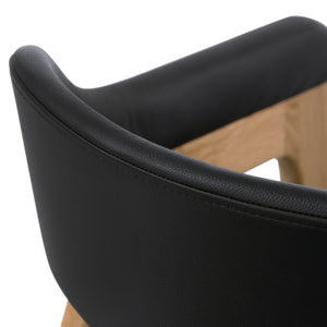 Black/Oak