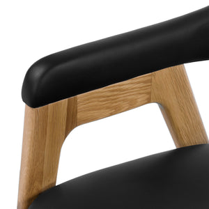 Black/Oak