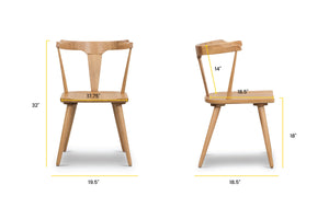 Oak, dimensions