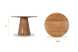 Natural, dimensions