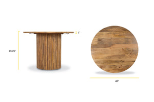 Natural, dimensions