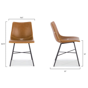 Tan/Set of 2, dimensions