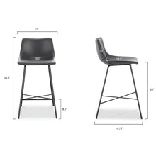 Load image into Gallery viewer, Grey/Set of 2, dimensions
