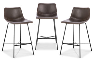 Brown/Set of 3