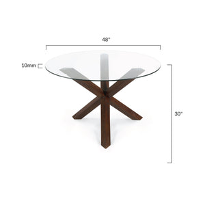 Walnut, dimensions