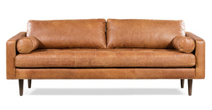 Napa 88.5" Sofa Cognac Tan