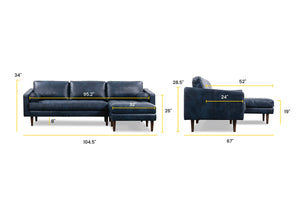 Midnight Blue, dimensions
